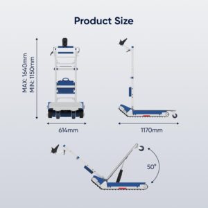 CT420SC stair climber size