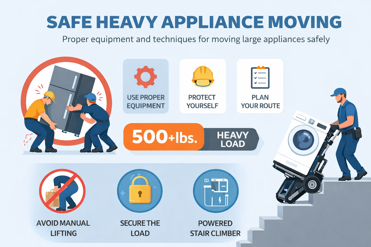 Heavy Appliance Moving Safety: The 500lb+ Pro Guide [2026]